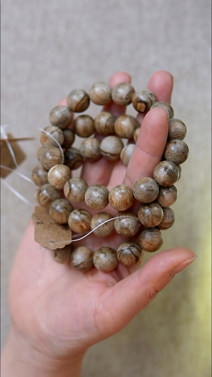 沉香手串柬埔寨单圈1.3多样性发其一