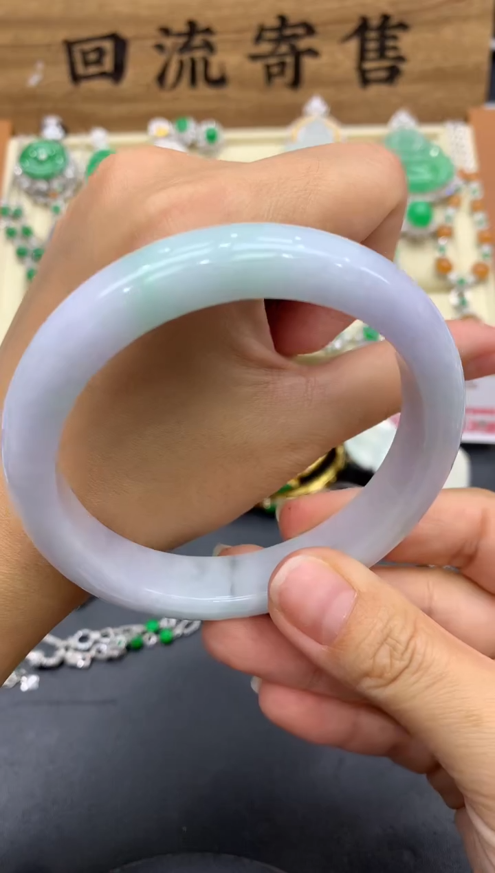 【闪购商品】翡翠手镯未镶嵌377-中国好珍宝