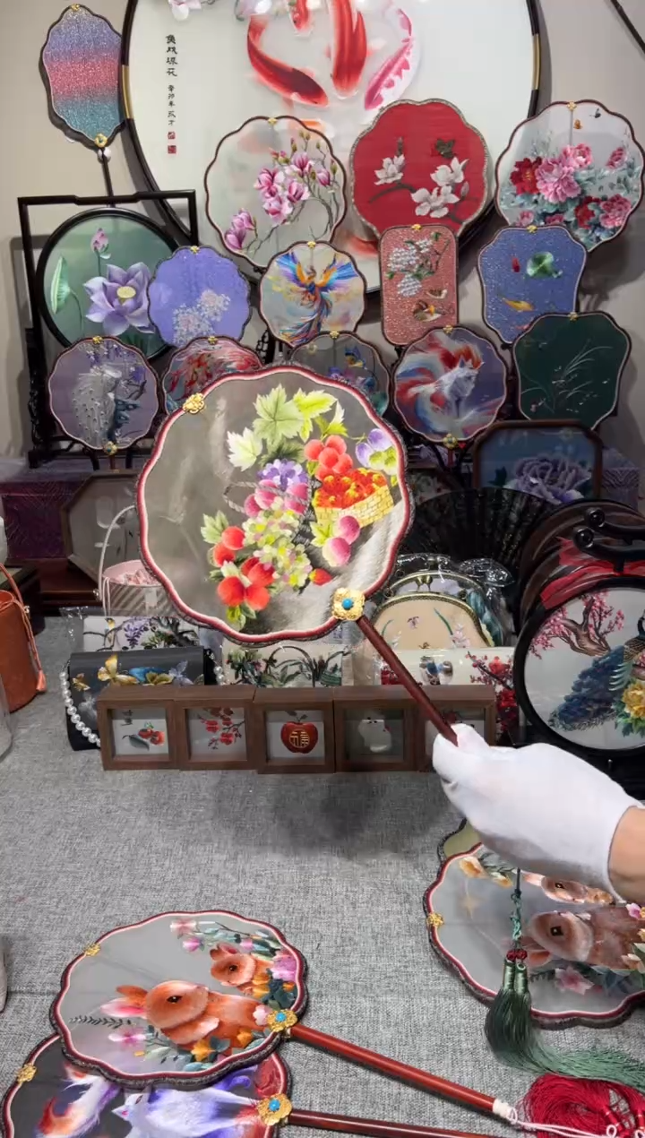 刺绣纯手工苏绣双面绣