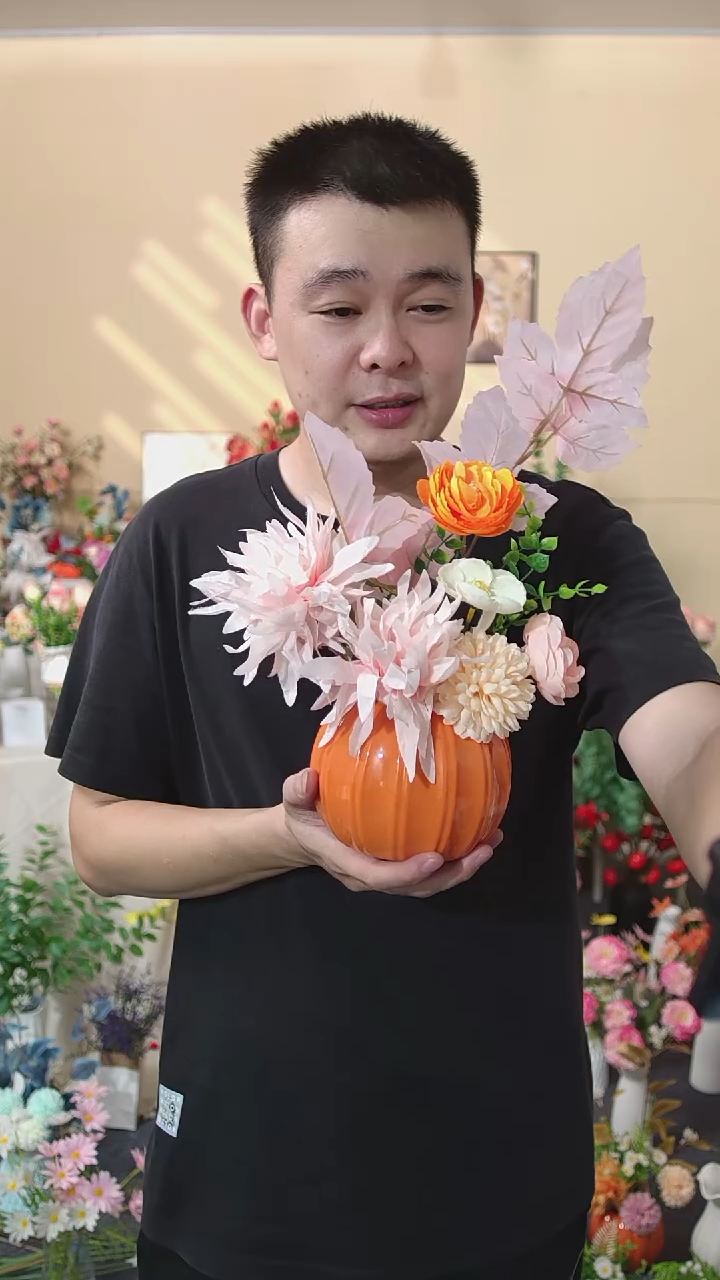 嘿淘家仿真花插花套装包邮到家