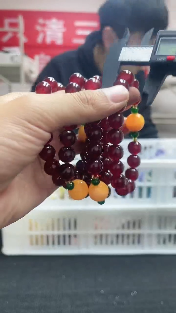 【闪购商品】玛瑙/玉髓手链未镶嵌精美手串164