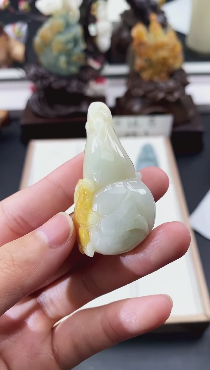 颈饰未镶嵌翡翠天然缅甸A货翡翠