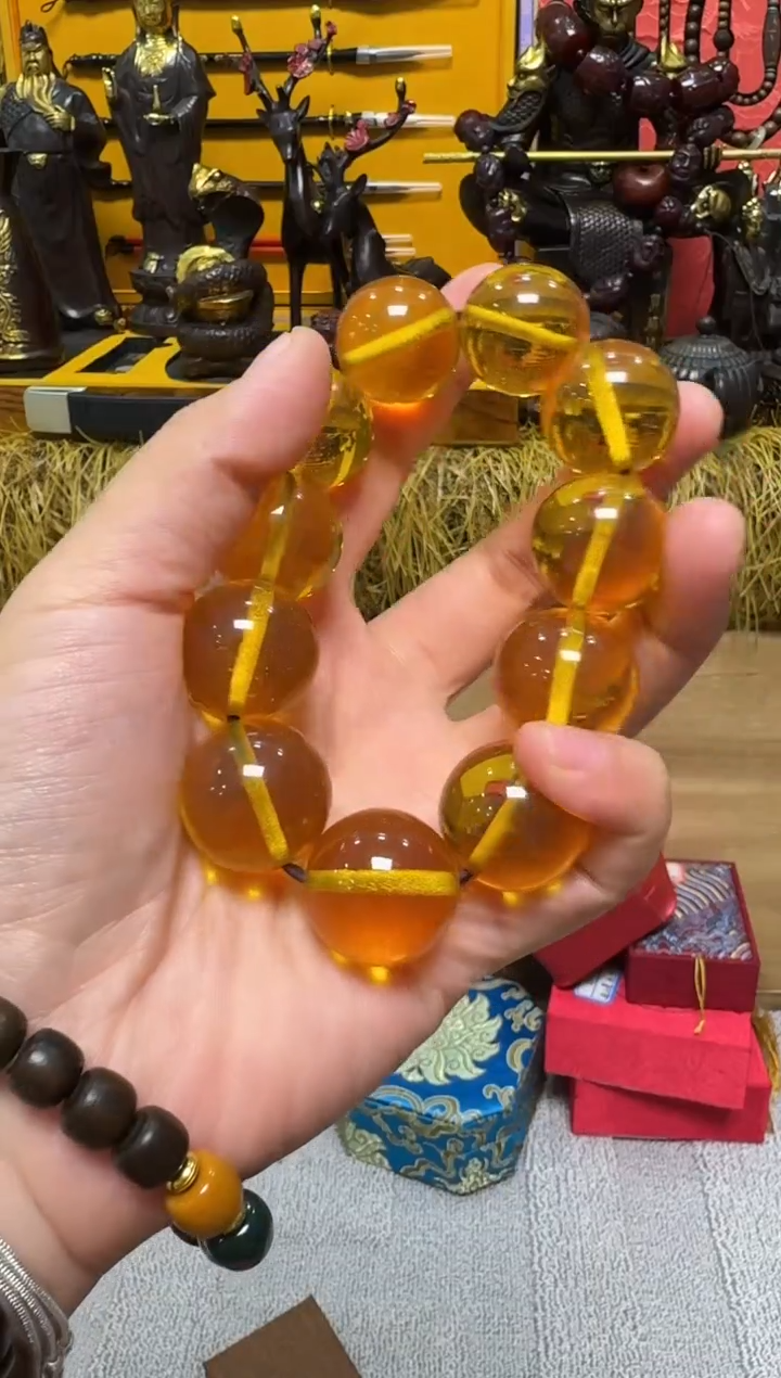 【闪购商品】琥珀颈饰未镶嵌艳艳专属精品链接382