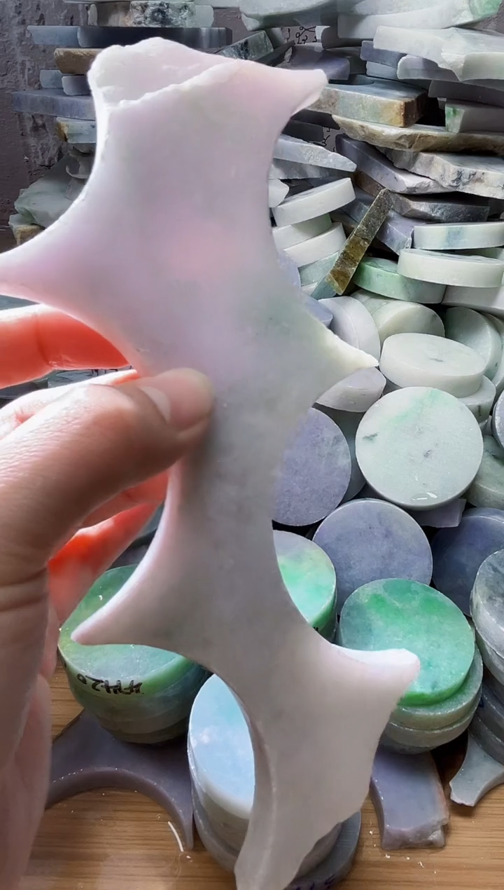 裸石翡翠天然翡翠A货玉 南 362