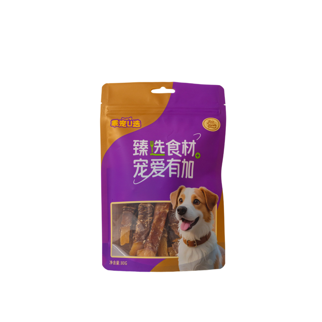 乖宠u选狗狗零食鸡肉缠红薯磨牙训犬奖励