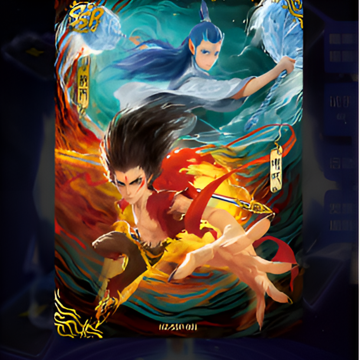 【斗天3;斗天4刺盒玩法集】卡游哪吒斗天3电影收藏卡潮玩盲盒-代拆