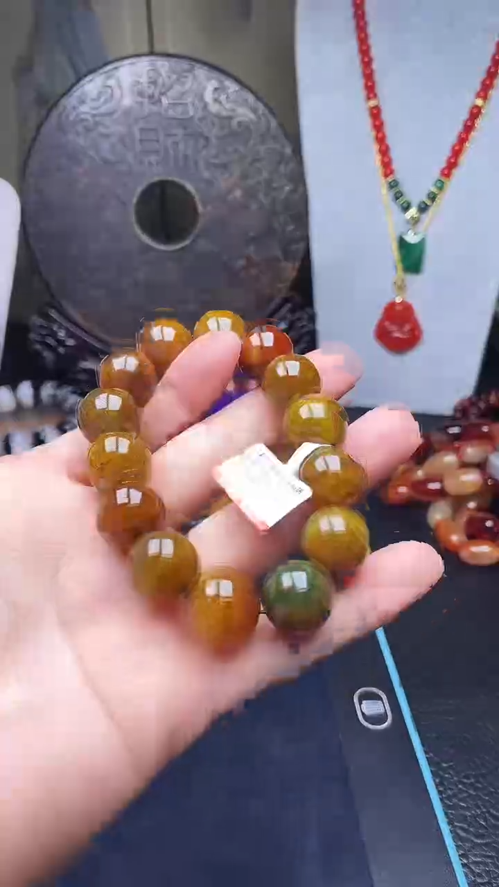 未镶嵌手链玛瑙/玉髓天然珠宝黄龙鳞【多样性拍一发一】