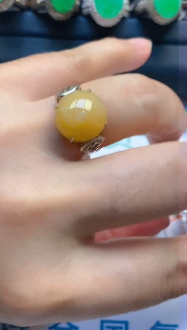 【闪购商品】翡翠耳饰银S925镶嵌天然A货翡翠1