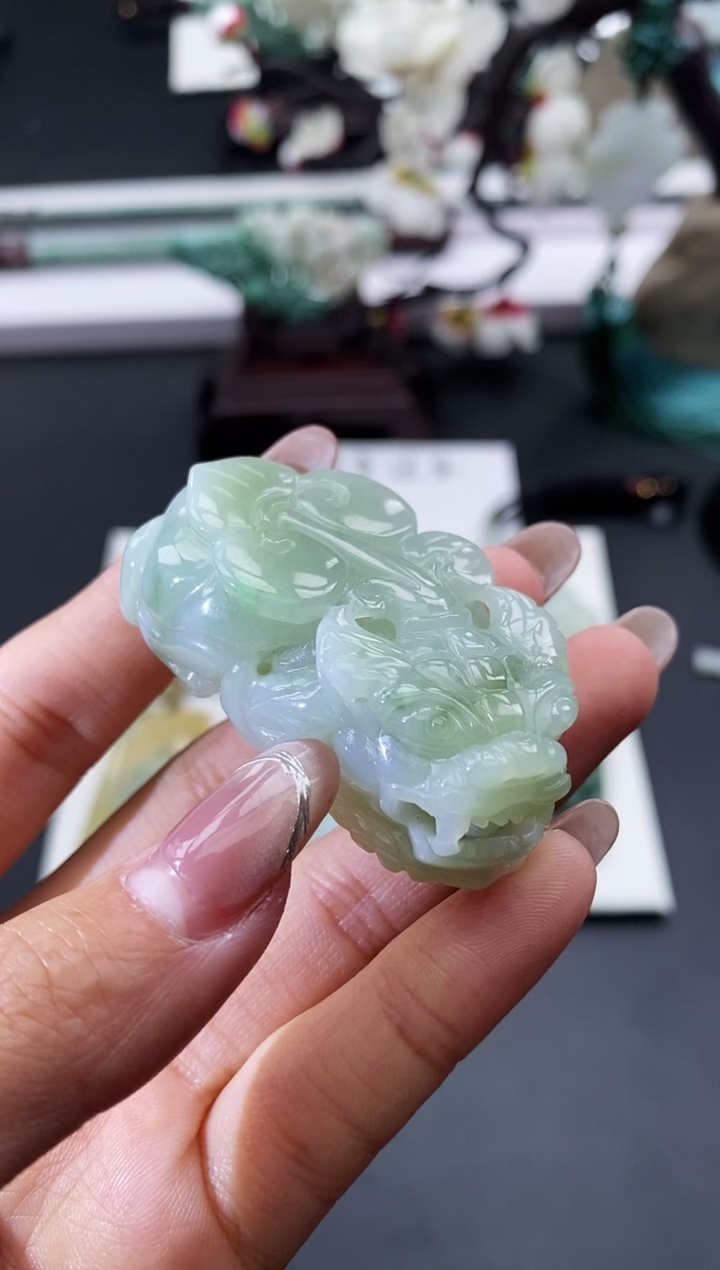 【闪购商品】翡翠颈饰未镶嵌天然缅甸翡翠A货