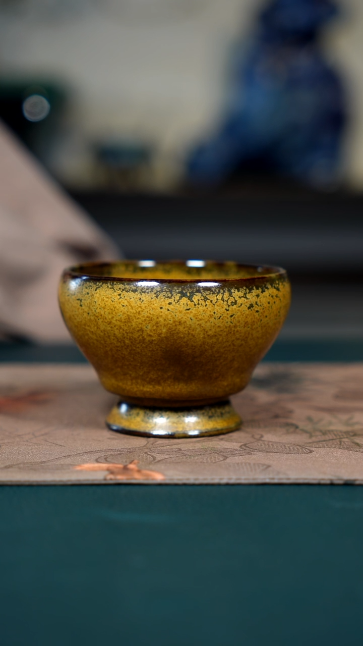 钧瓷原产地茶器摆件7