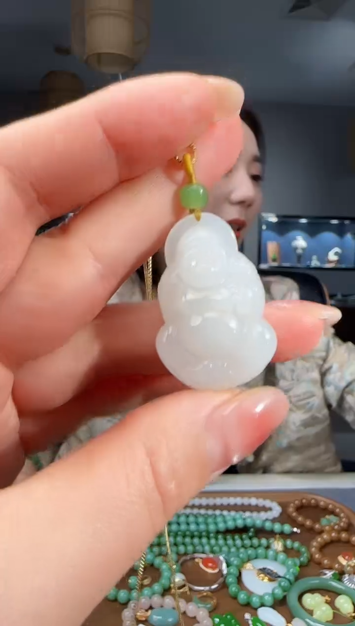 吊坠(不含链)未镶嵌和田玉1