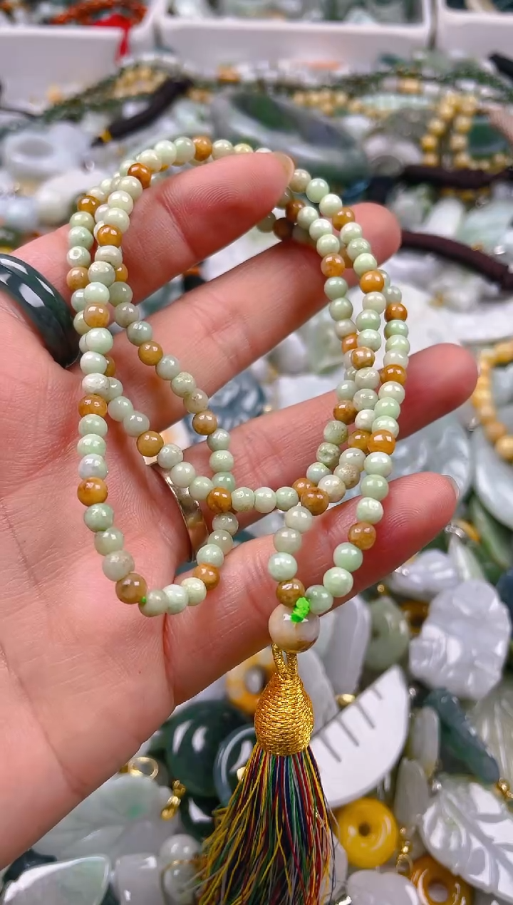 【闪购商品】翡翠颈饰未镶嵌/D/翡翠A货一图一物