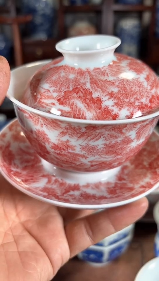 【闪购商品】杯瓷器杯子瓷器杯子盖碗