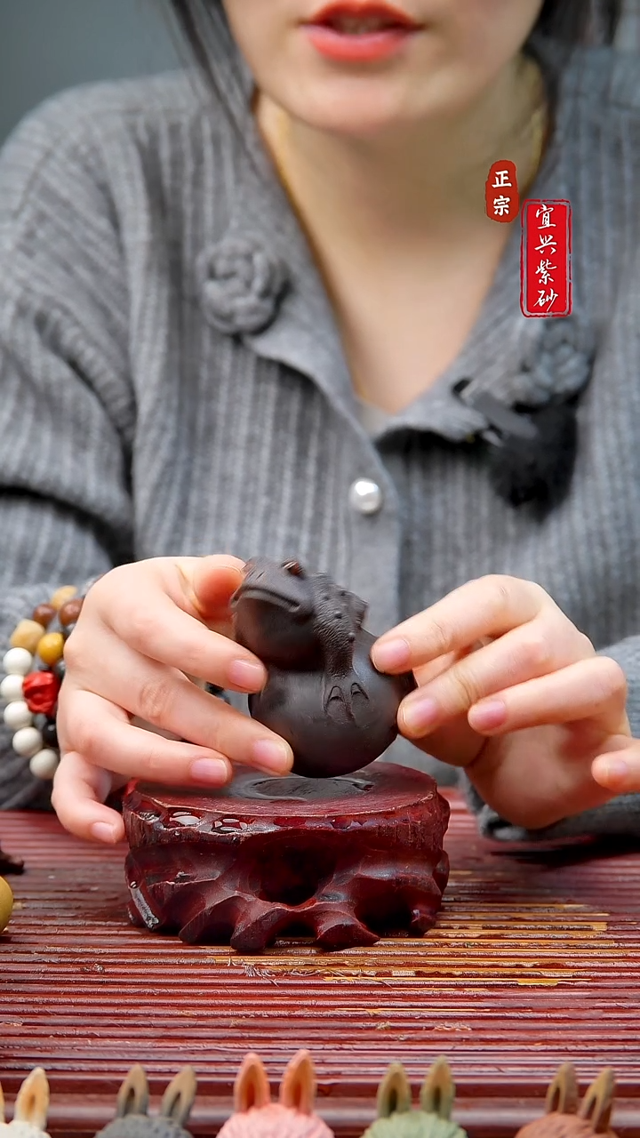 紫砂茶宠宜兴紫砂茶宠摆件