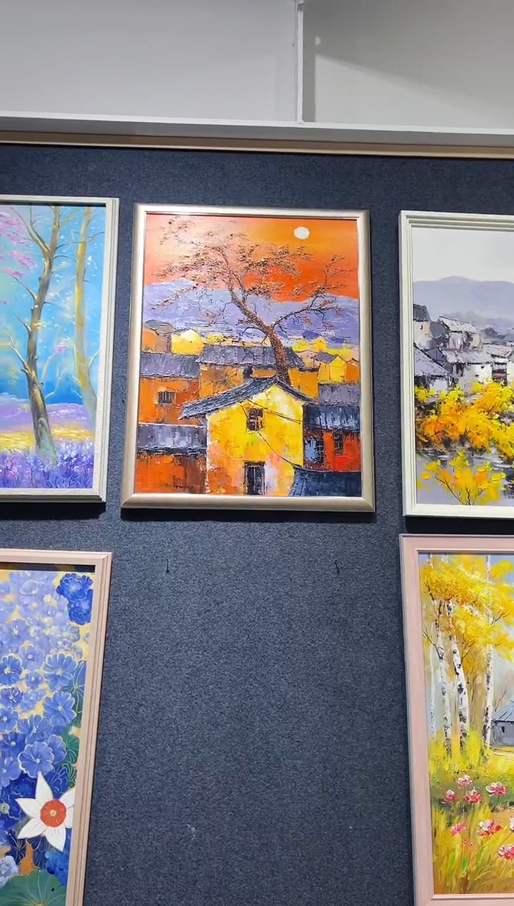 【闪购商品】油画54号 60*80 乡村-手绘油画