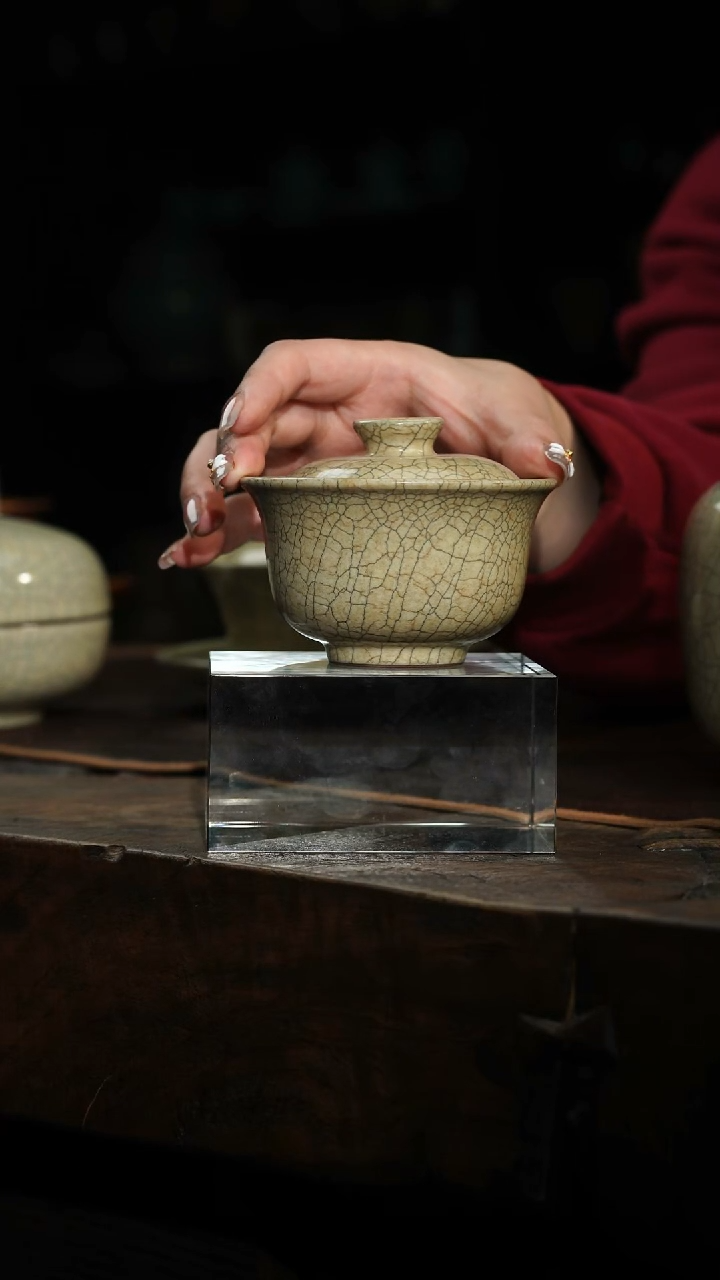 【闪购商品】瓷片《丹山片羽》二才盖碗