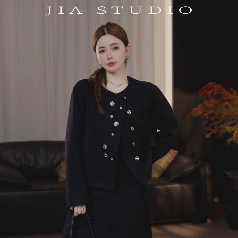 【佳佳】女常规厚款秋季透气长袖短外套JQ50130
