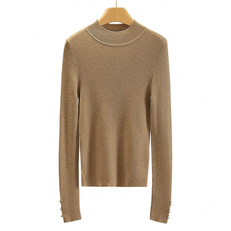 【开播福利】半高领修身打底毛衫#WYX48M006