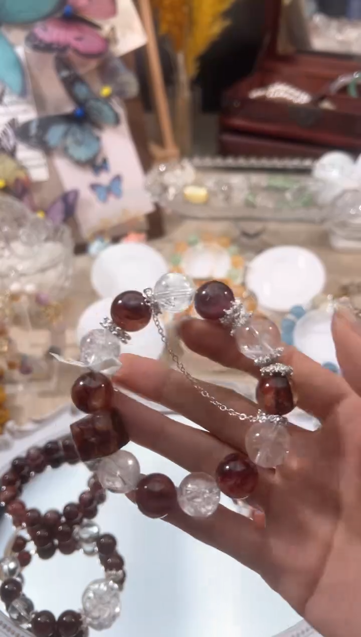 【闪购商品】水晶手链未镶嵌多样性发货发其一颜色微差【拍两单】