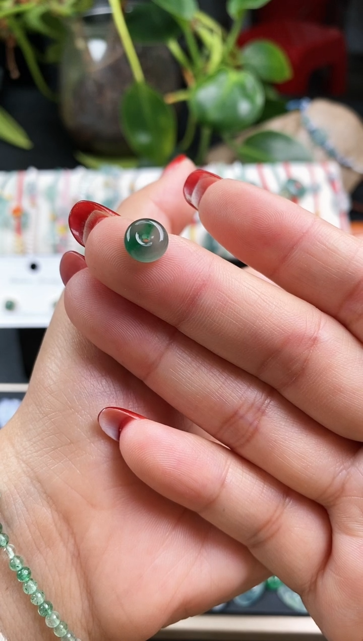 【闪购商品】翡翠戒指未镶嵌平安扣