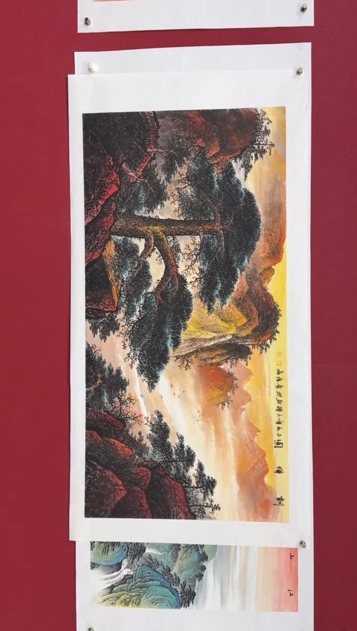 【闪购商品】国画国画绘画花鸟山水