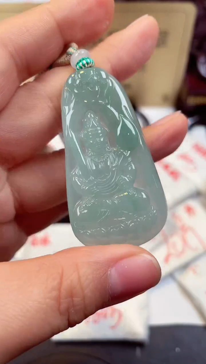 【闪购商品】翡翠颈饰未镶嵌天然缅甸翡翠A货