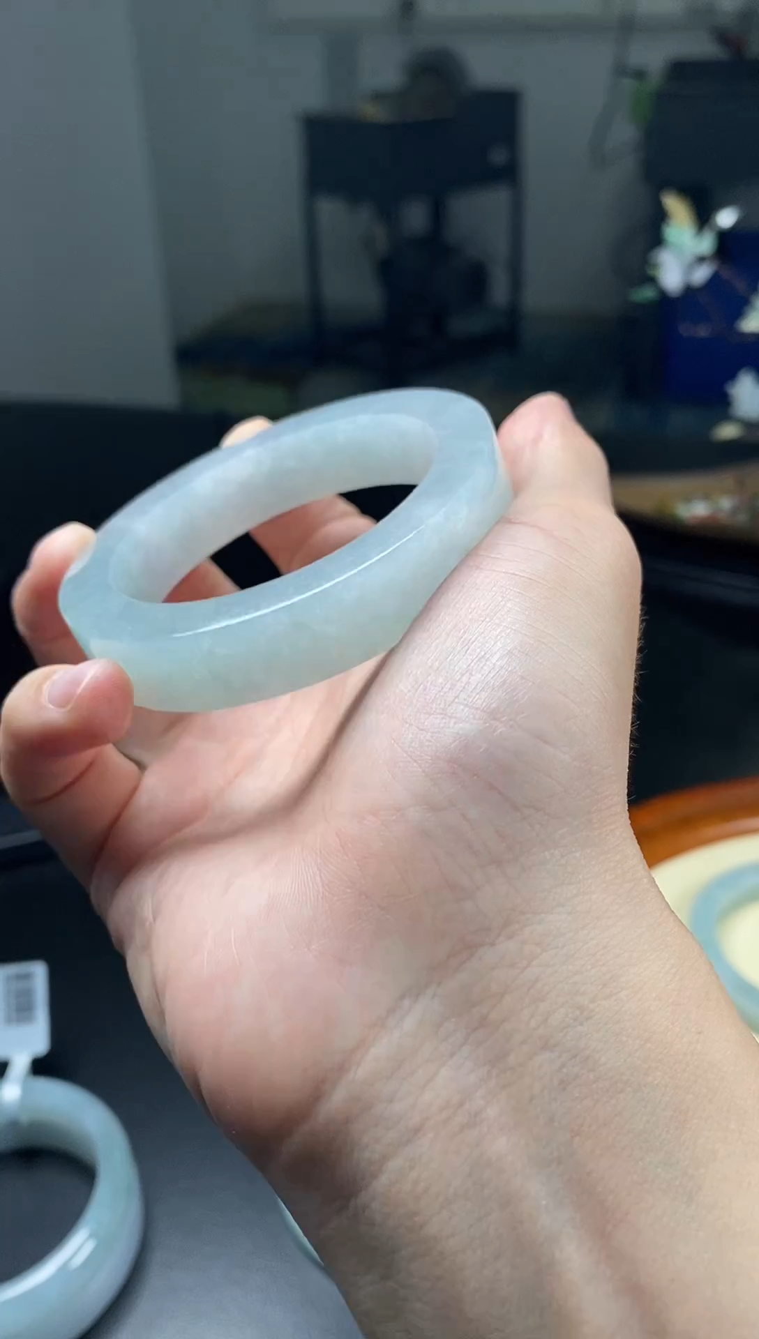 定制翡翠手镯未镶嵌定制不退不换