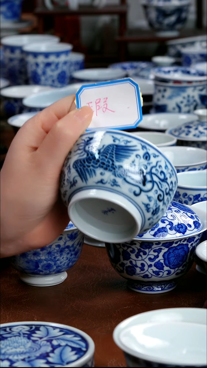 景德镇高端茶器景德镇墨奈纯手工手绘高端茶器