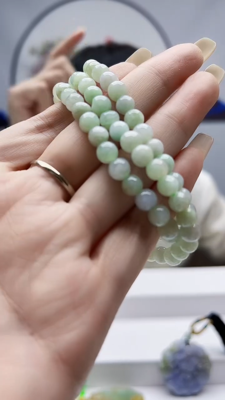 未镶嵌定制翡翠毛货挂件40