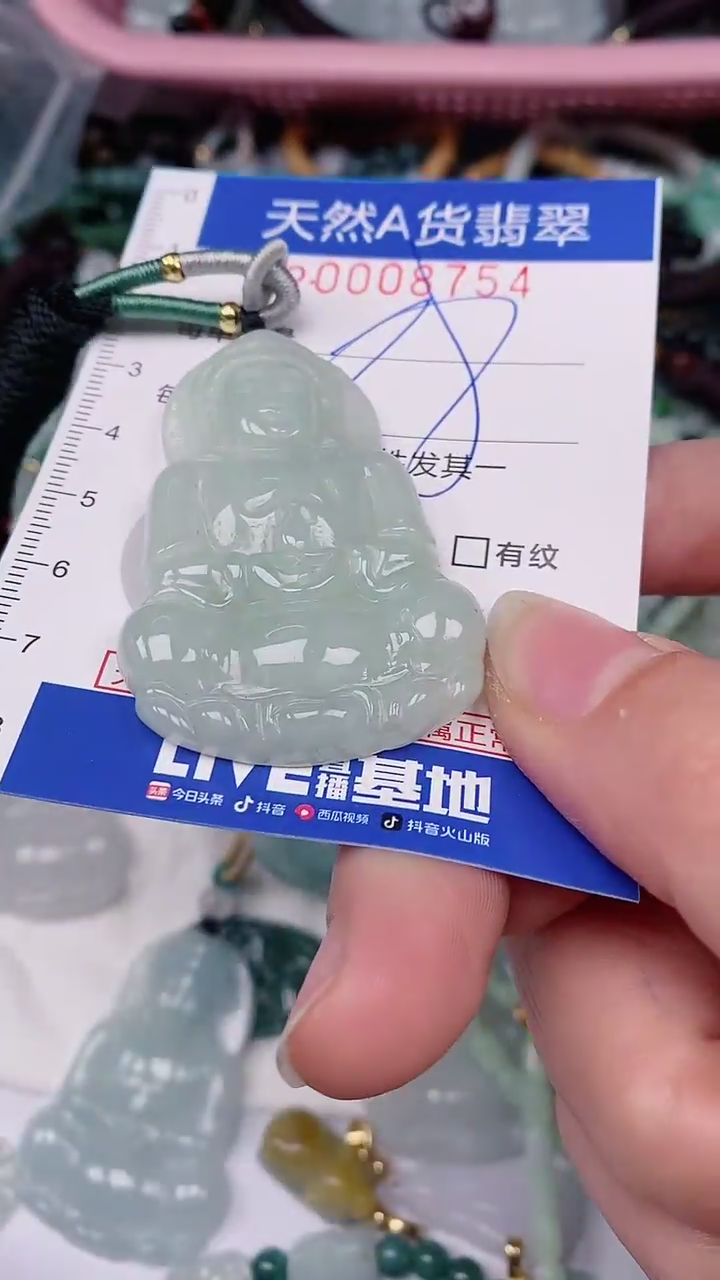 【闪购商品】翡翠颈饰未镶嵌00008754