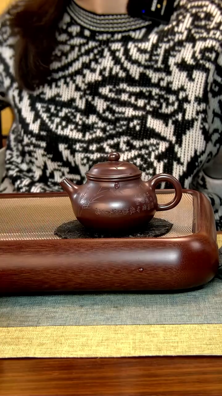 【闪购商品】紫砂茶壶6徐记福康 百年紫砂