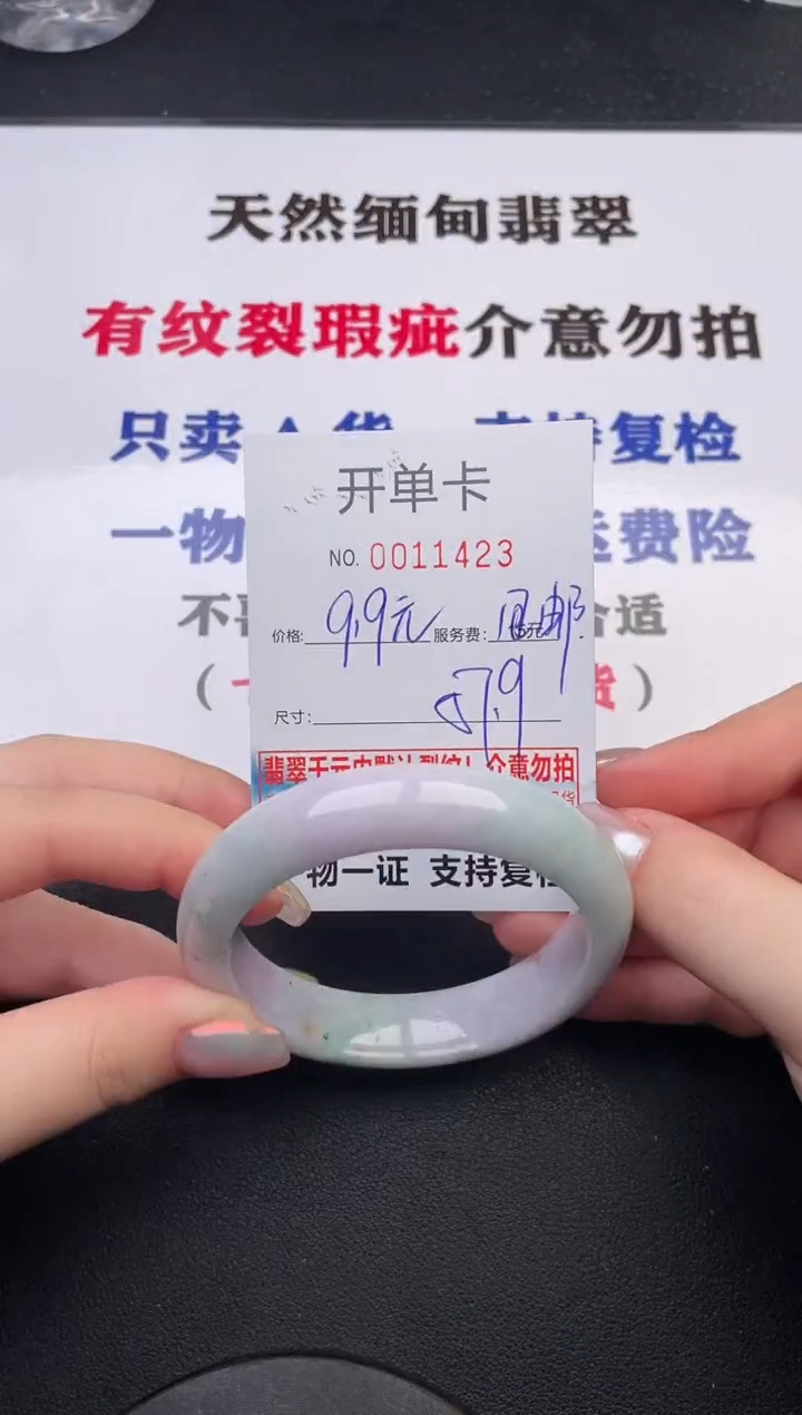 未镶嵌手镯翡翠23