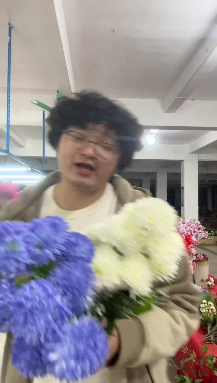 【闪购商品】仿真绿植金丝花黄菊2束