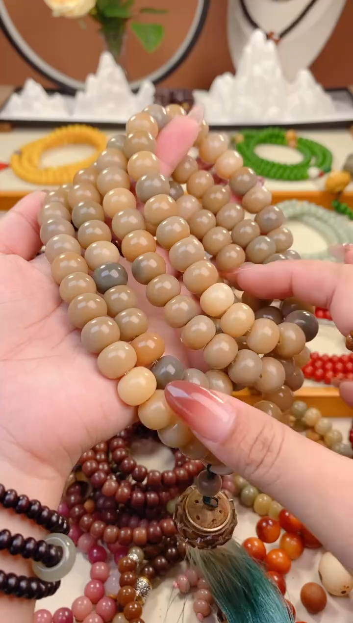 【闪购商品】菩提根/象牙果手串青芒108颗+3香