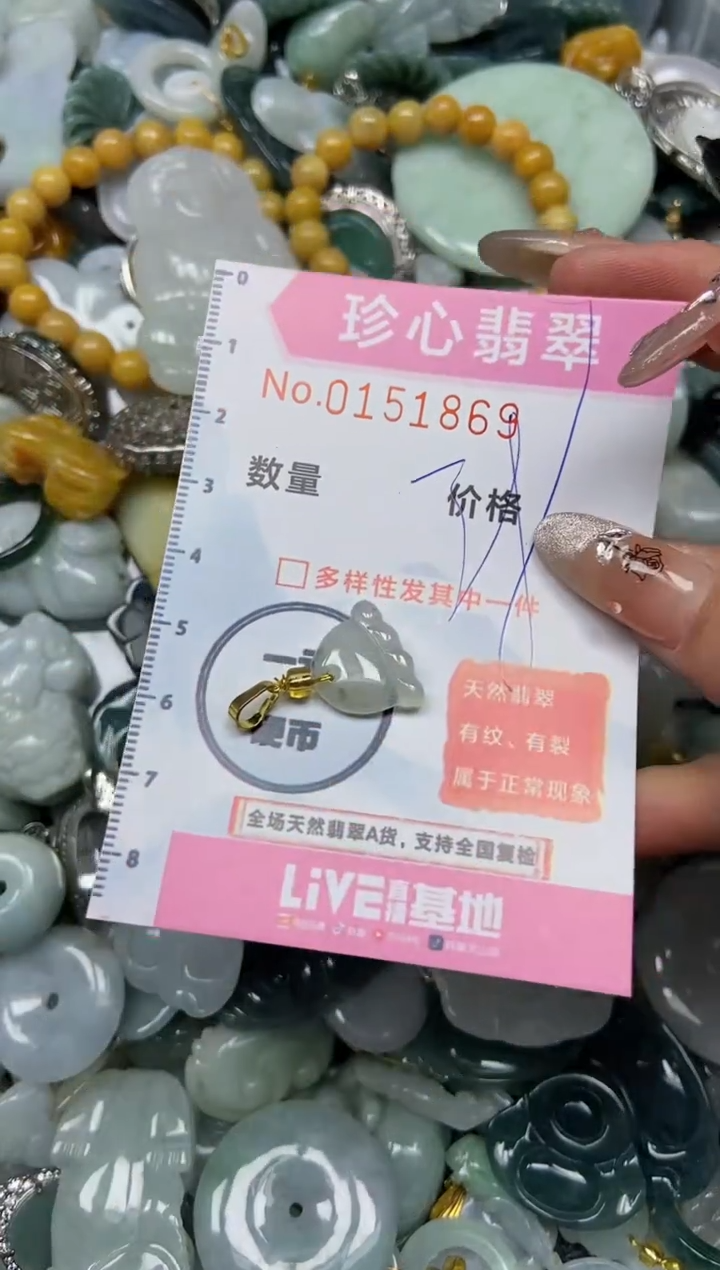 【闪购商品】翡翠颈饰未镶嵌闪购0151869