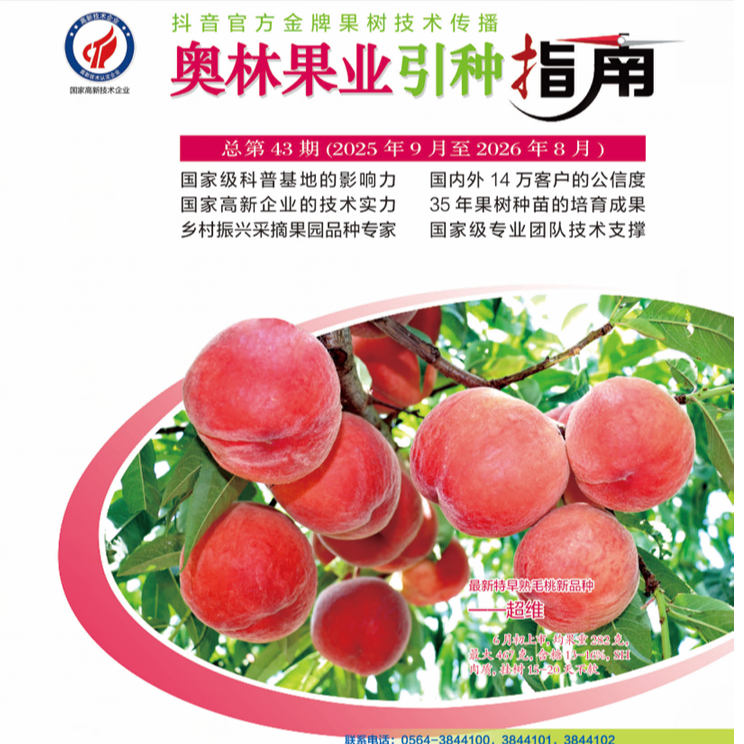 2025-2026奥林果业引种指南,各品种介绍彩页