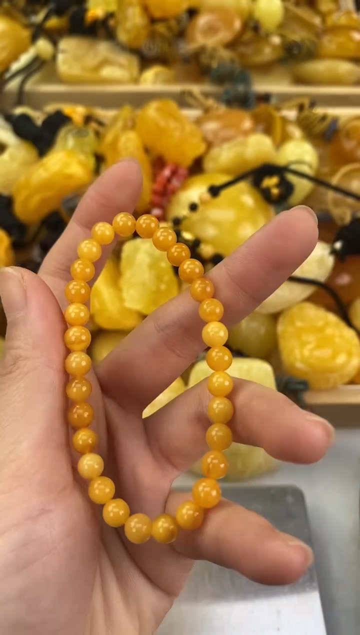 裸石琥珀未镶嵌天然琥珀蜜蜡