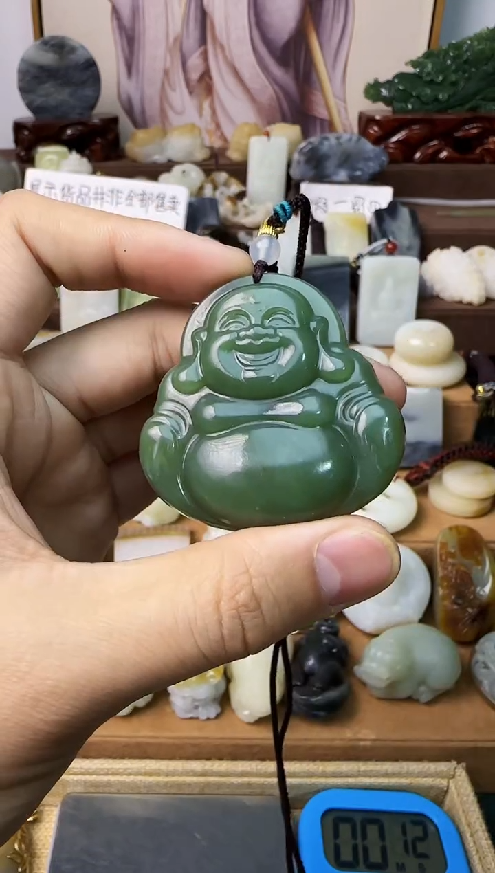 【闪购商品】和田玉颈饰未镶嵌佛公