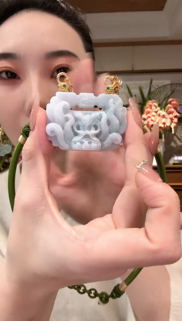 【闪购商品】翡翠颈饰未镶嵌国风