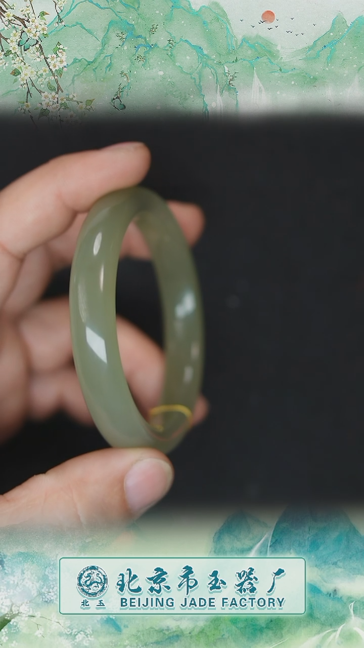 【闪购商品】和田玉手镯未镶嵌BY0221FWJB258