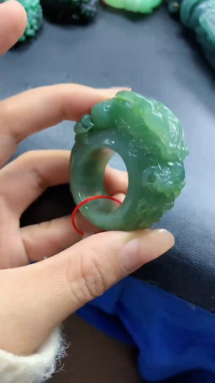 颈饰未镶嵌翡翠天然缅甸a货翡翠