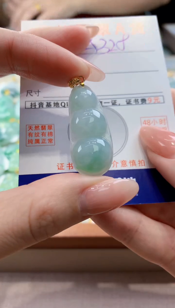 颈饰未镶嵌翡翠天然缅甸a货翡翠