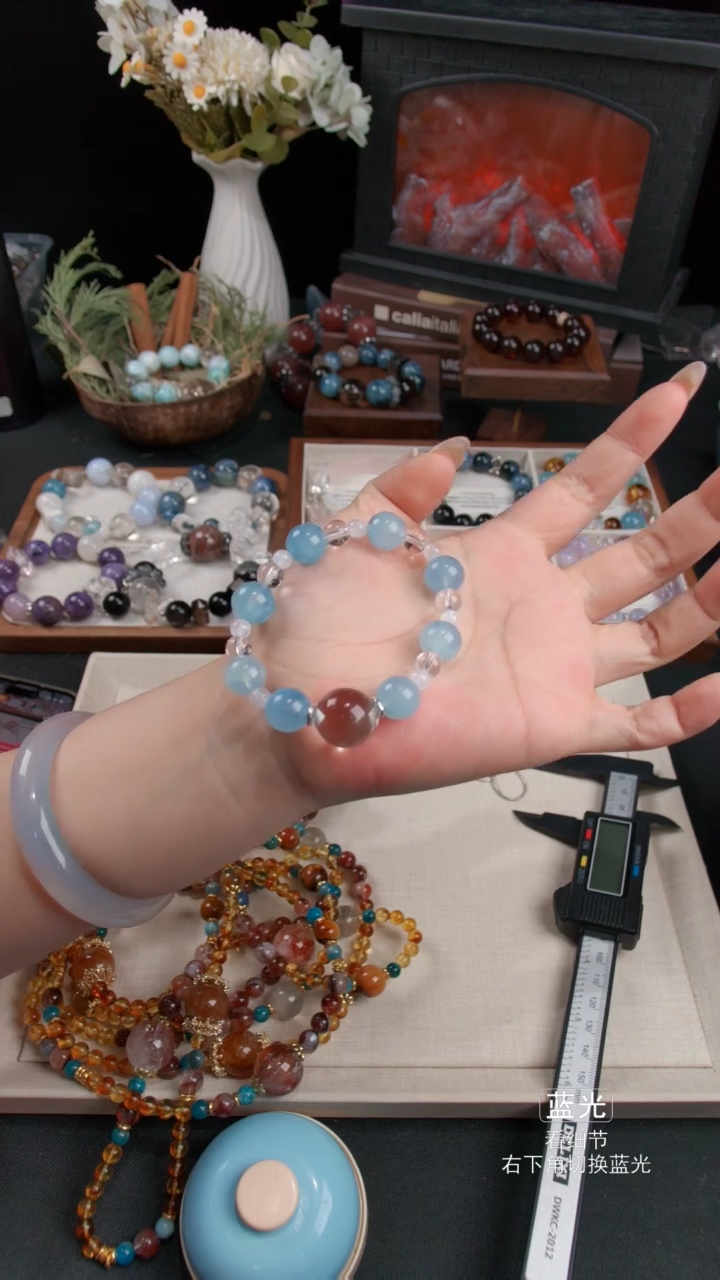 未镶嵌手链水晶015多样性发货 发其一