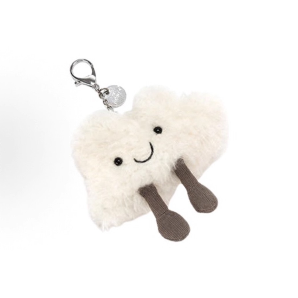 英国趣味云朵包包挂件挂饰欢乐小白云毛绒玩具可爱公仔