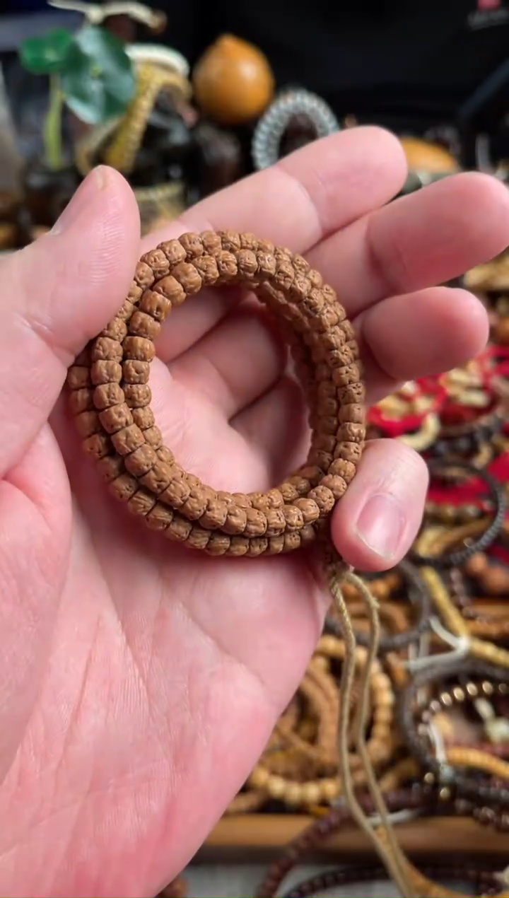 【闪购商品】金刚菩提吊坠王胖子文玩5.5-5.8左右藏切佛手