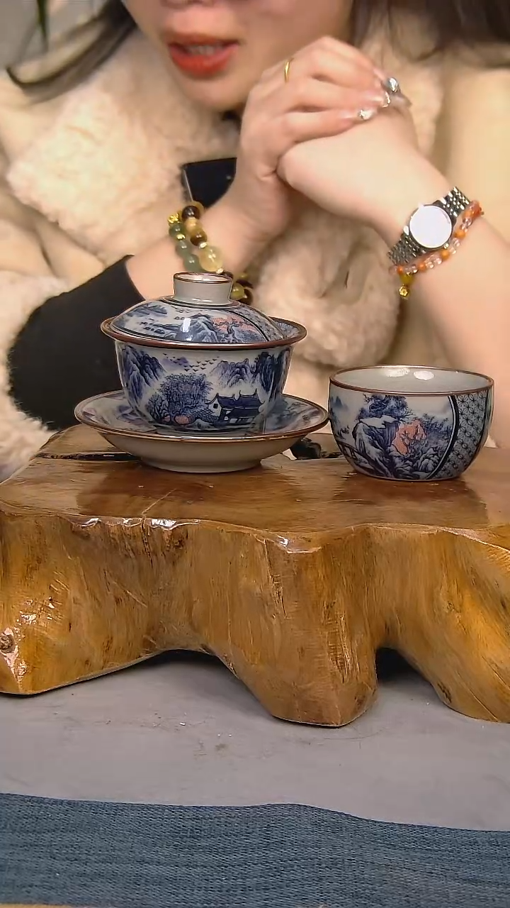 【闪购商品】2件套陶瓷茶具家用简装系列 