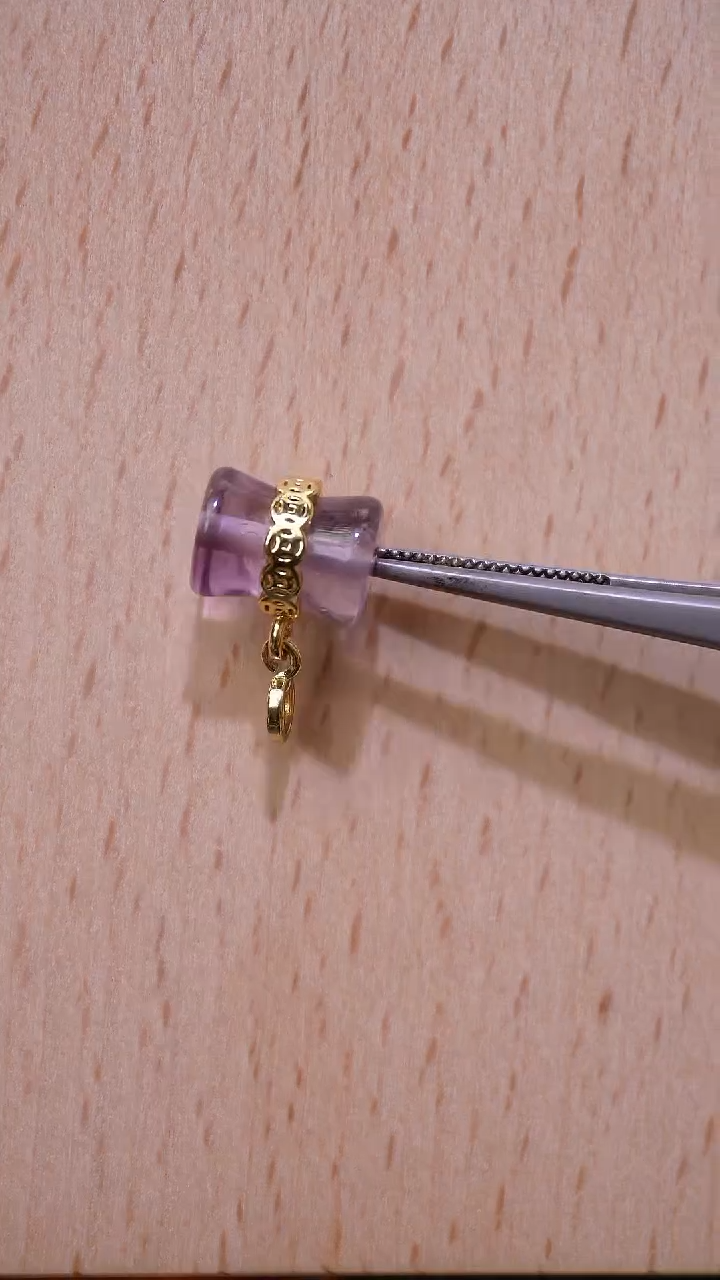 吊坠(不含链)未镶嵌水晶紫水腰缠万贯吊坠