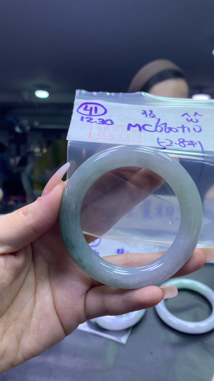 未镶嵌定制翡翠(****)41圆条52.8纹+660元+拍一发一