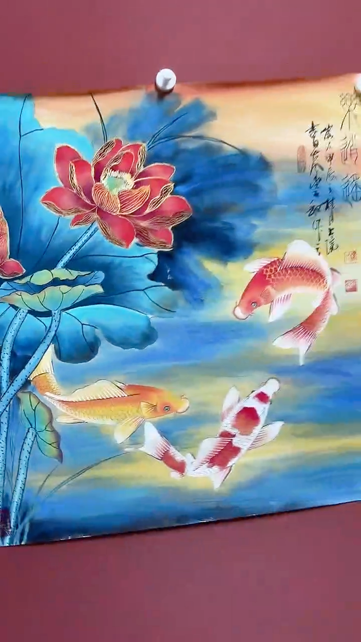 国画纪成国画作品4平尺