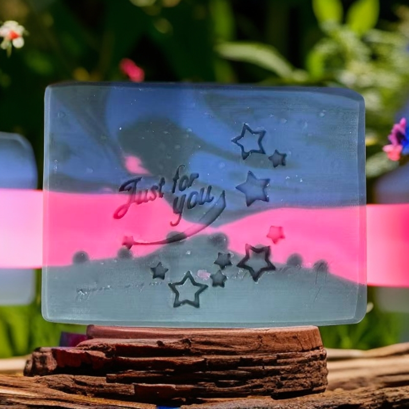 【冷皂不可加热】夜蓝霞光冷制皂 瑕疵洁面皂冷皂洗感温和